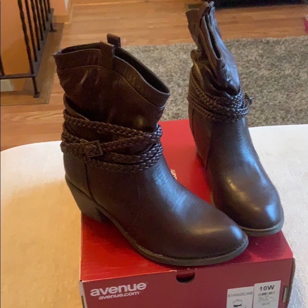 Ankle Boot-Braided Strap